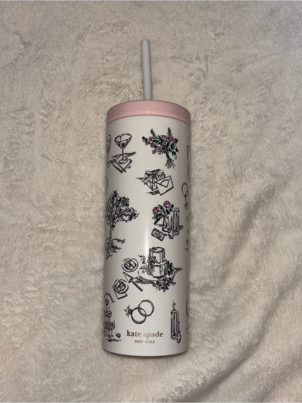 Kate Spade Bridal Water Bottle
